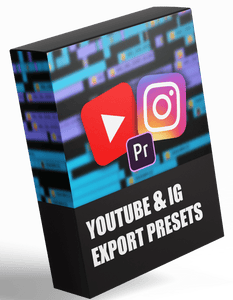 YouTube & Instagram Export Setting Presets for Premiere Pro